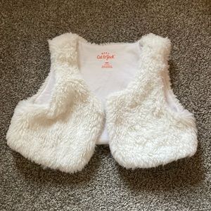 🧡 Buy 1 Get 2 Free! White Fuzzy Vest